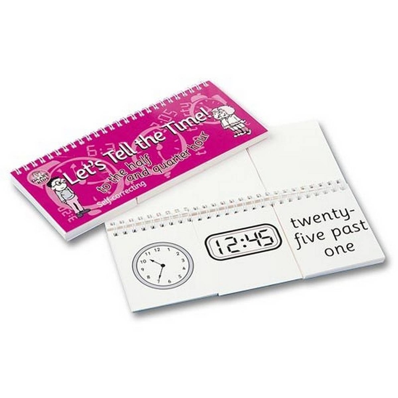 Lets Tell The Time  1/4  1/2 Hour