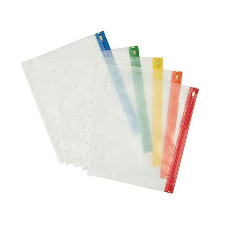 Multi-punched Zip Wallets Pack of 30