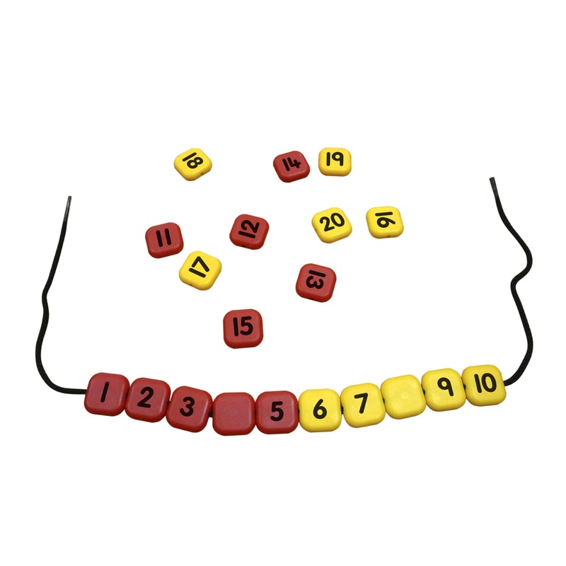 Rekenrek Bead Strings : Flip String to 20