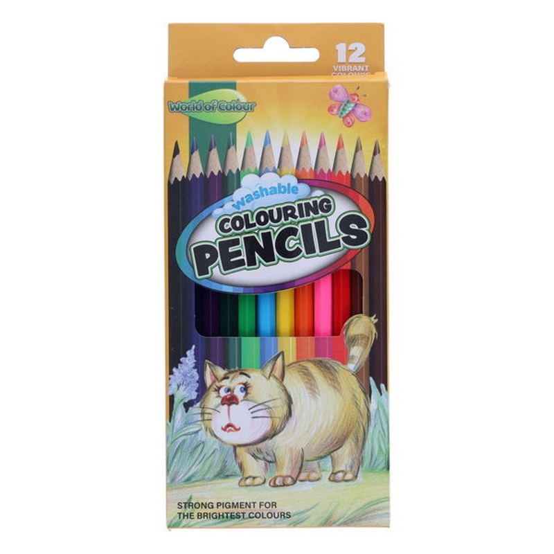 Colouring Pencils Full Size Pack of 12