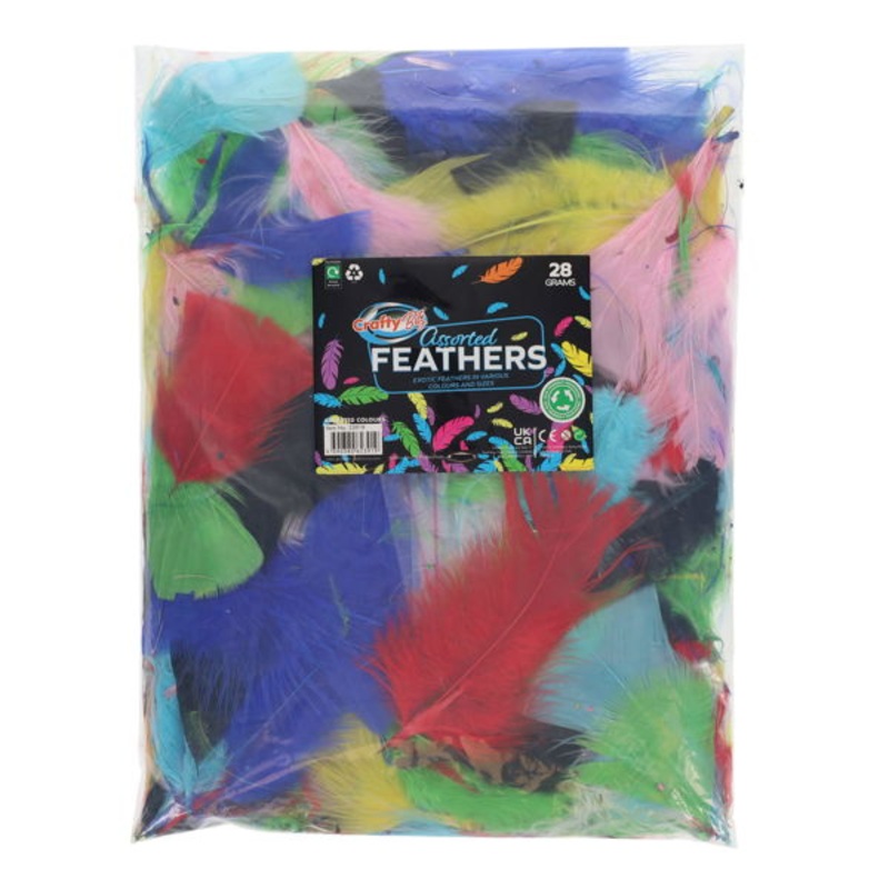 Feathers Assortment 28g Bag