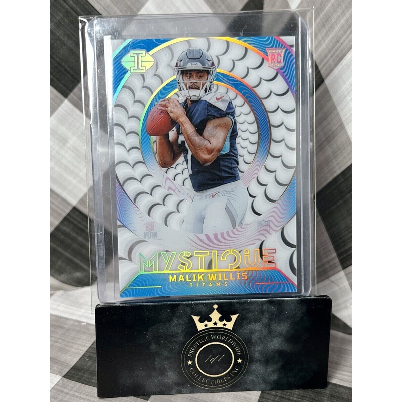 Malik Willis 2022 Panini Illusions Blue Mystique Rookie /299 #M-3 Titans (ONLINE ORDER ONLY)