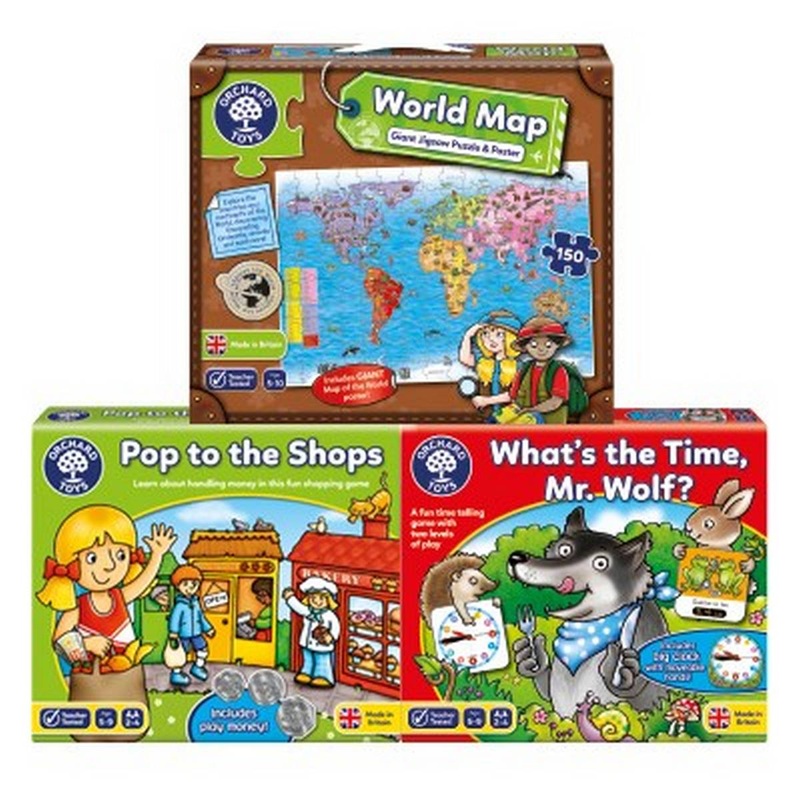 Orchard Toys Upper Primary  Learning Pack 4