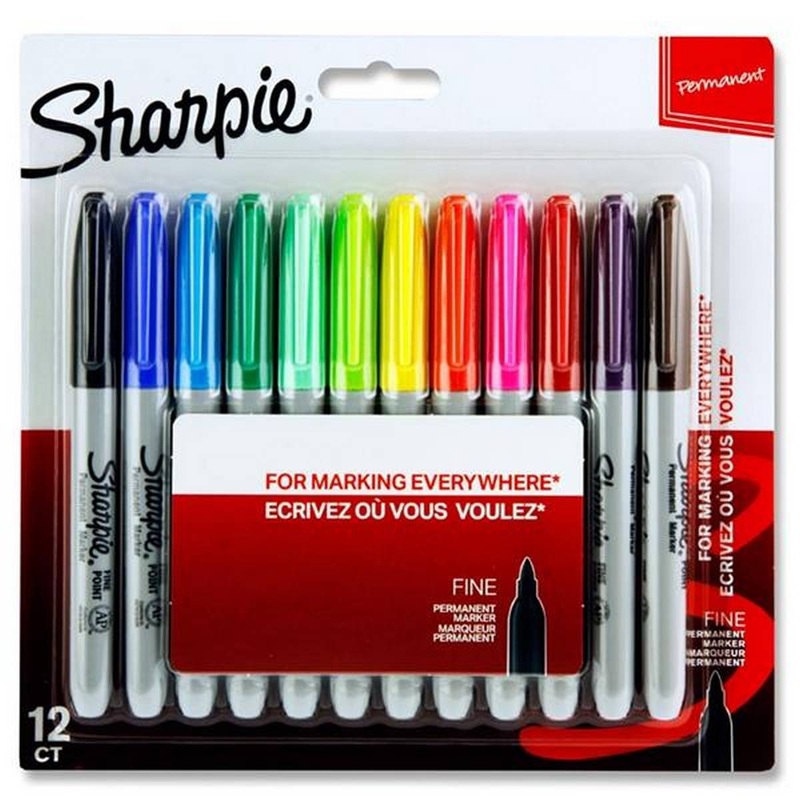 Sharpies pack of 12 Fine Markers