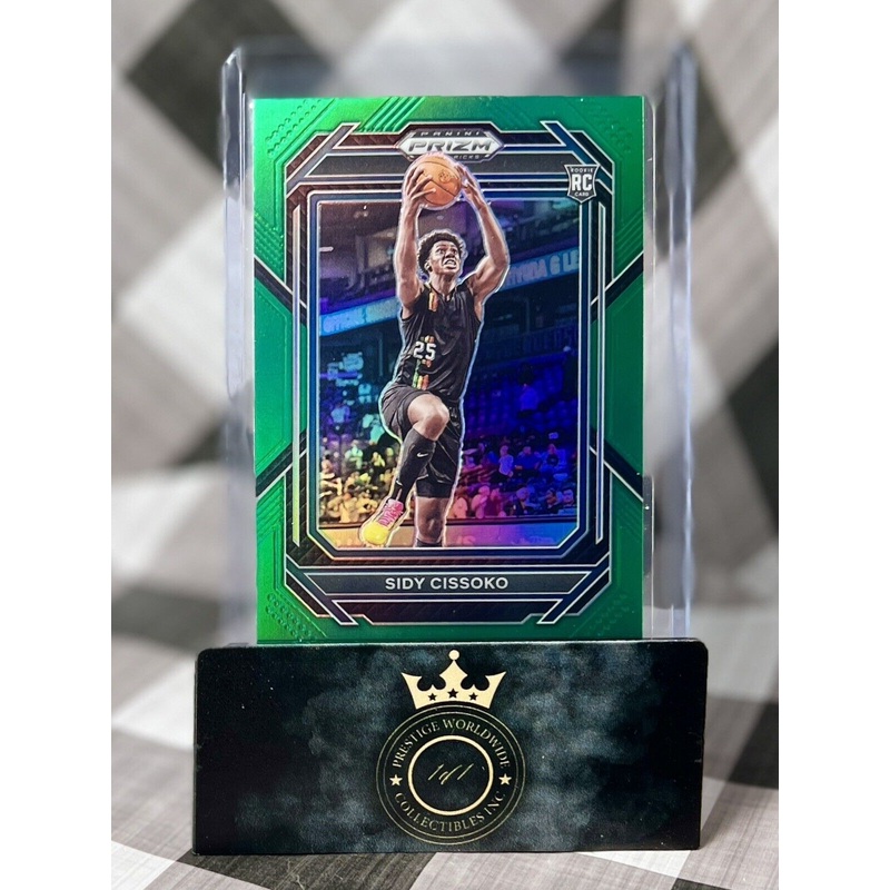 Sidy Cissoko 2023 Panini Prizm Draft Picks Green Prizm Rookie #40 SA Spurs RC (ONLINE ORDER ONLY)