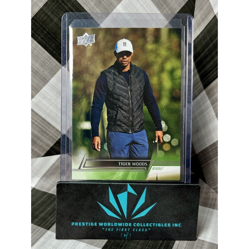 Tiger Woods 2024 Upper Deck Golf Base #19 PGA Tour (ONLINE ORDER ONLY)