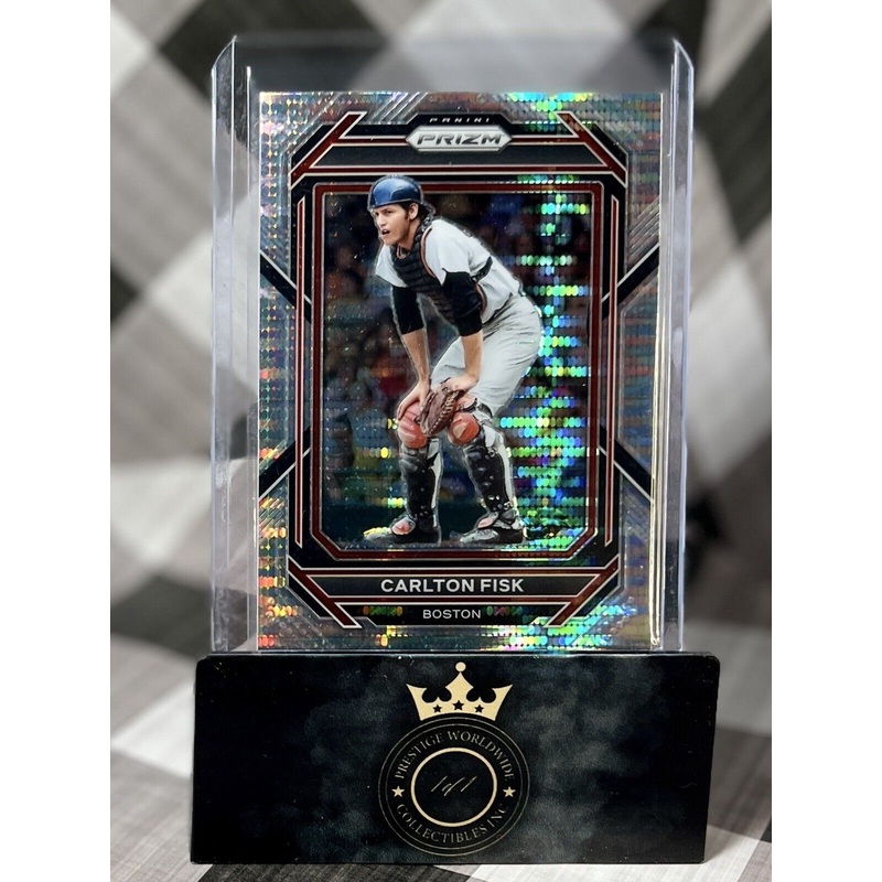 Carlton Fisk 2023 Panini Prizm Pulsar Prizm #112 – Boston Red Sox (ONLINE ORDER ONLY)