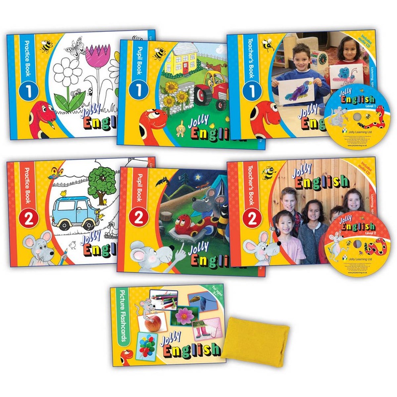 Jolly English Teachers Kit (without puppets)