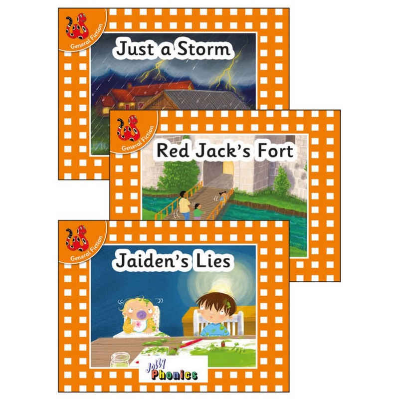 Jolly Phonics Readers Level 0 (Orange Level) Set 4 (pack of 3)