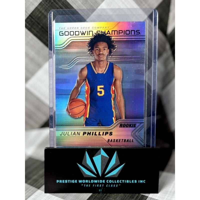 Julian Phillips 2023 Upper Deck Goodwin Champions Rainbow #P43 Chicago Bulls RC (ONLINE ORDER ONLY)