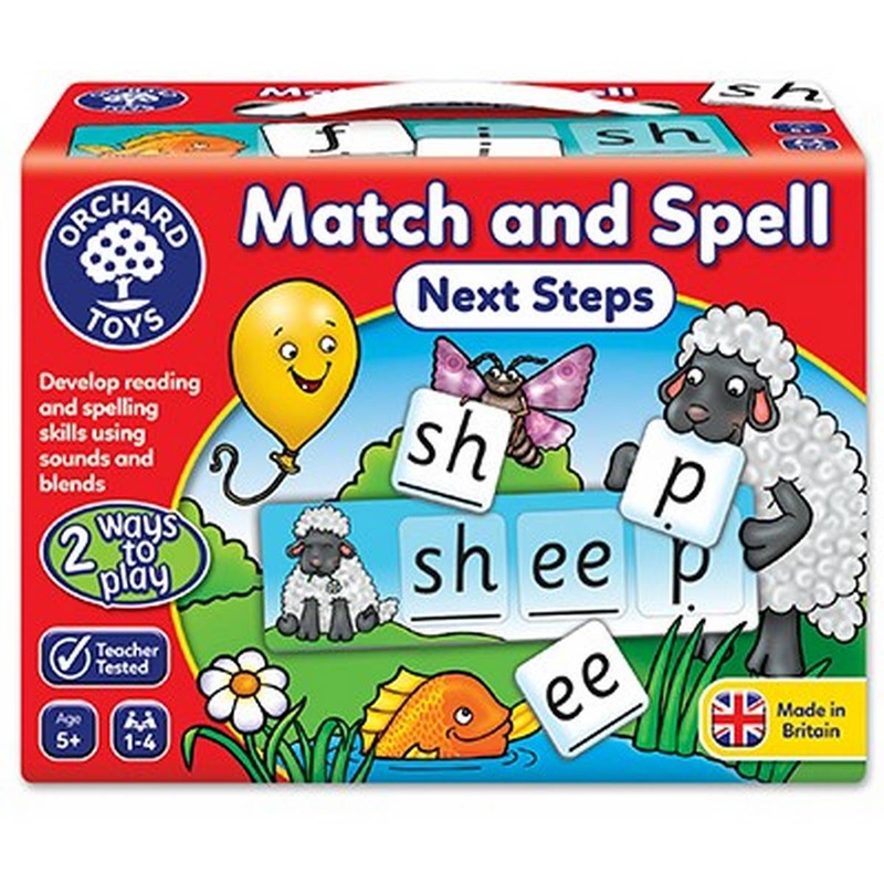 Match and Spell Next Steps
