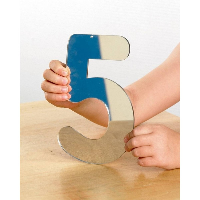 Mirror Numbers 170mm  Set of 10
