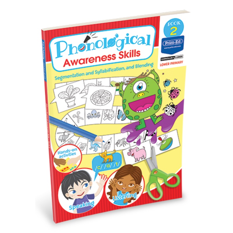 Phonological Awareness Skills Book 2: Segmentation and Syllabification, and Blending
