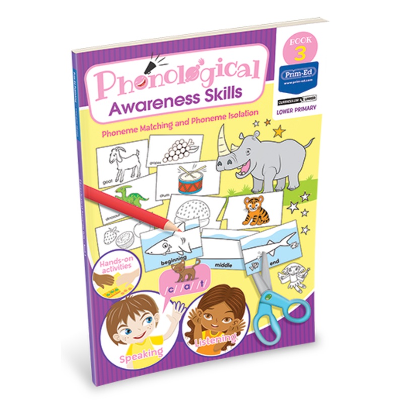 Phonological Awareness Skills Book 3: Phoneme Matching and Phoneme Isolation