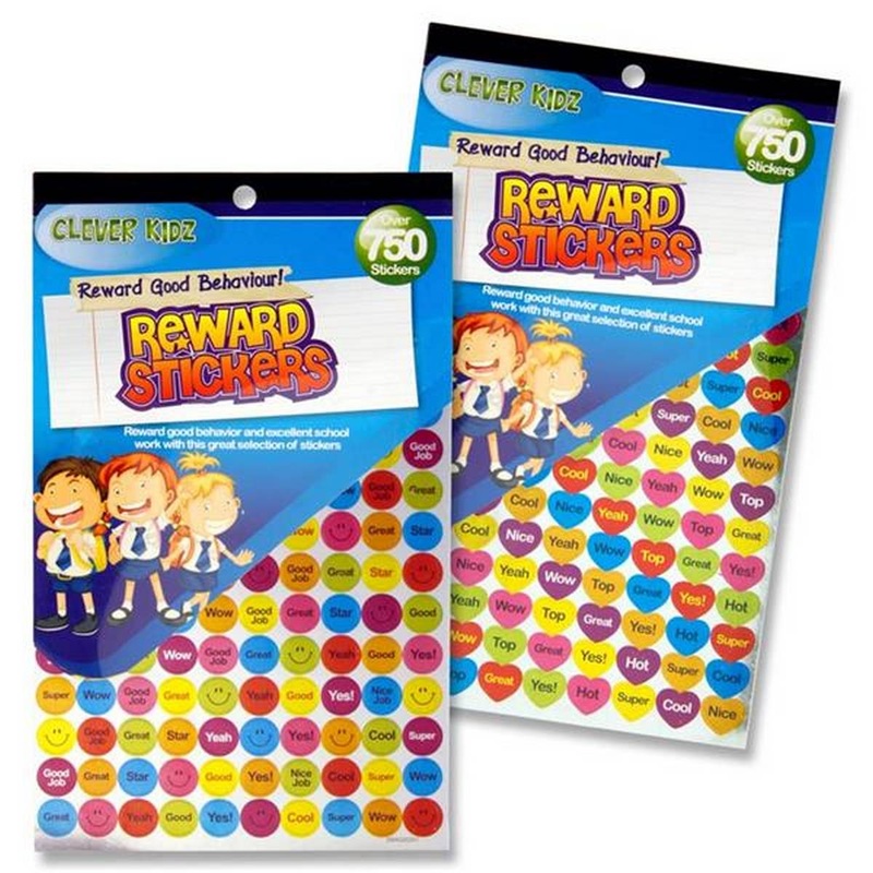 Reward Stickers Bumper Pack of 750