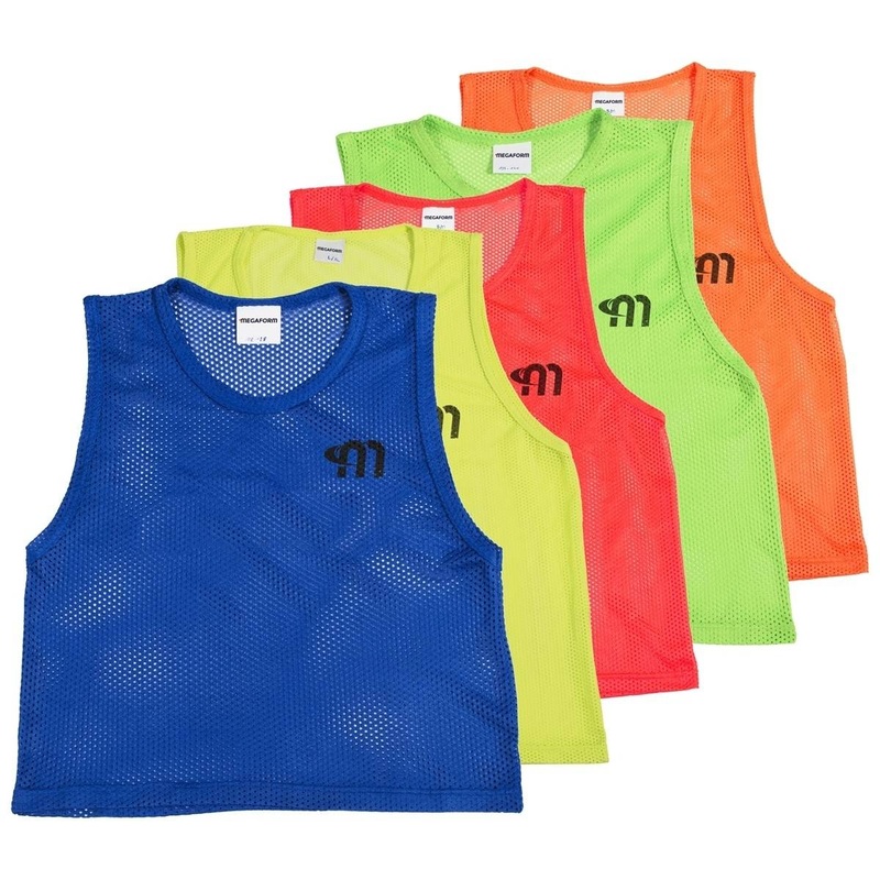 Set of 10 training vests  Large Yellow