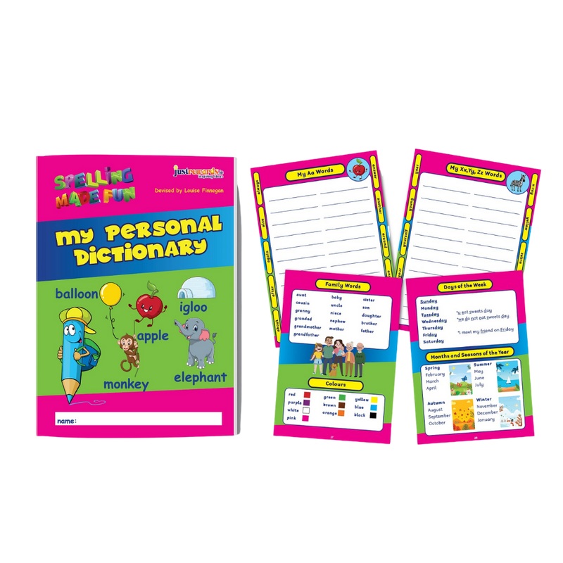 Spelling Made Fun My Personal Dictionary