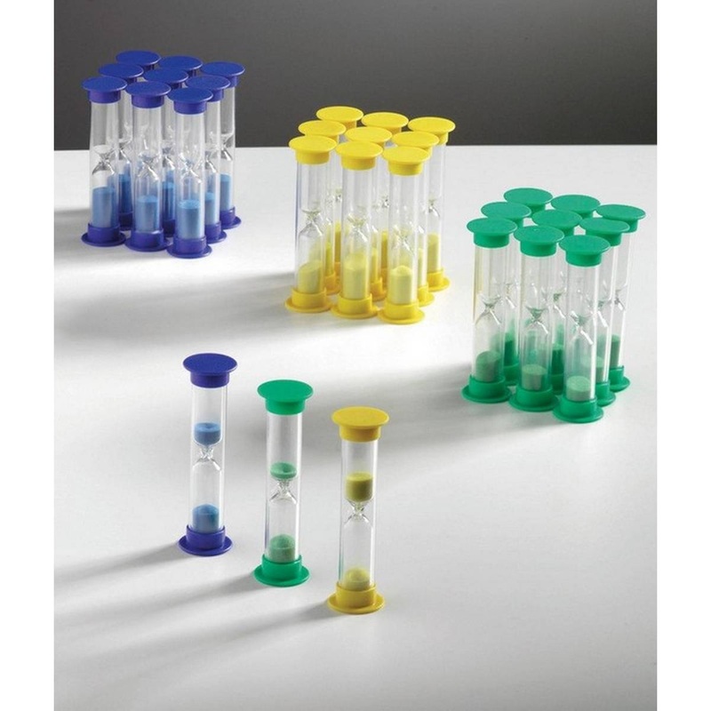 Mini Sand Timer -3 Minute Pack of 3