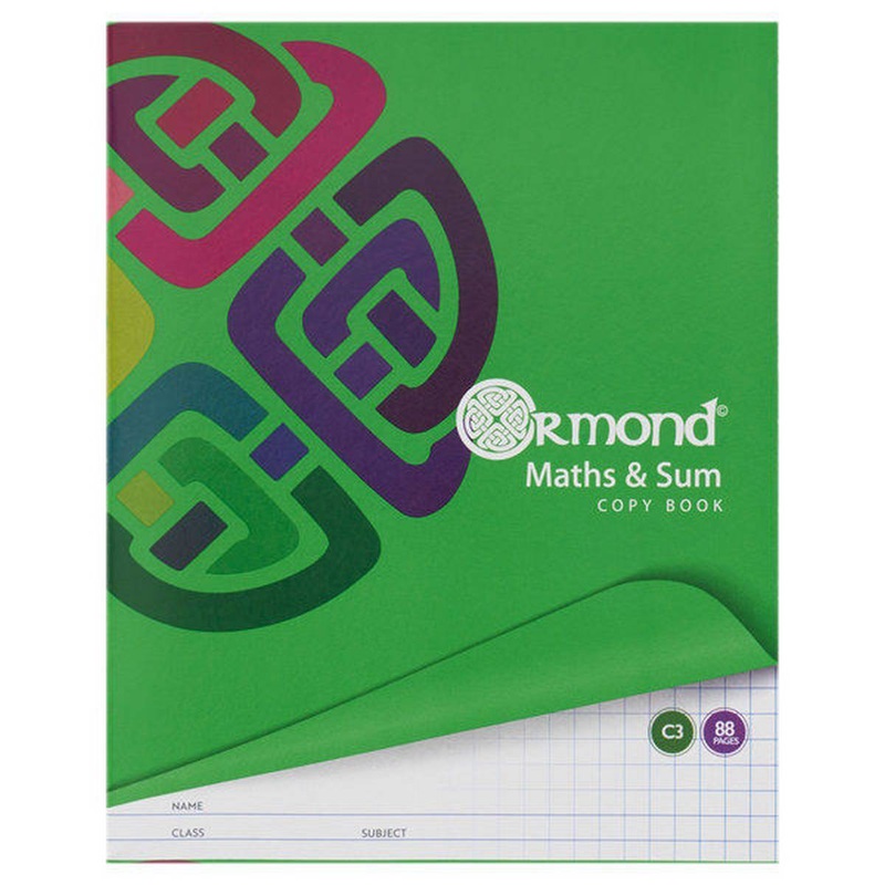 Ormond C3 88 Page Sum Copies Pack of 5