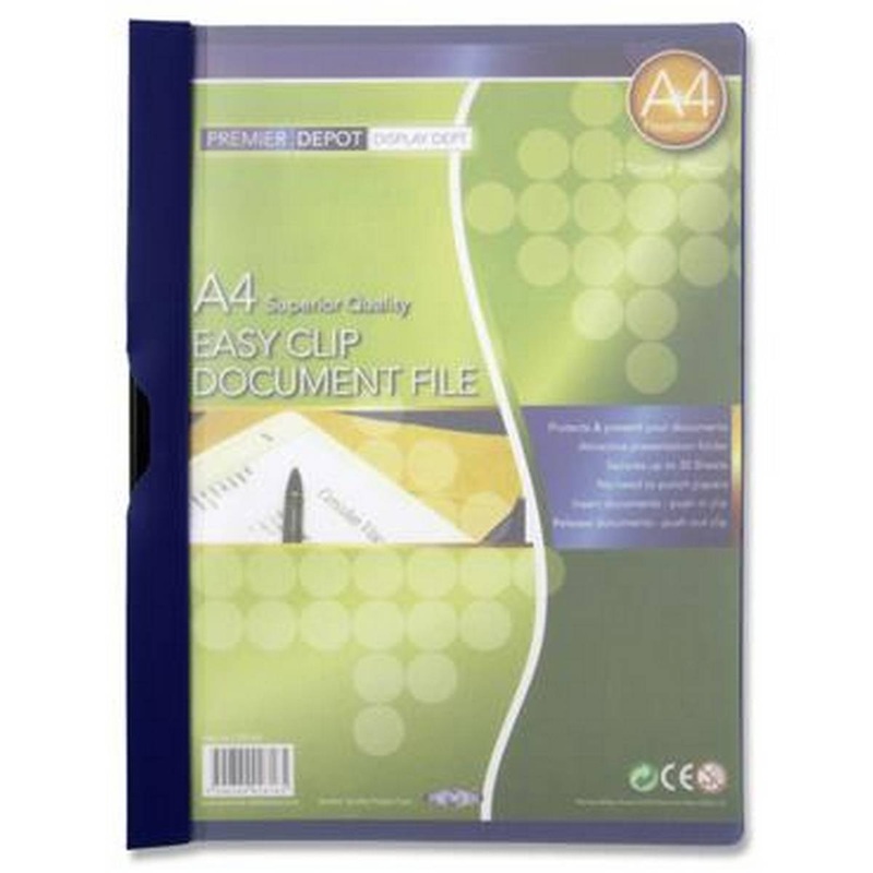 Premier A4 Easy Clip Document File