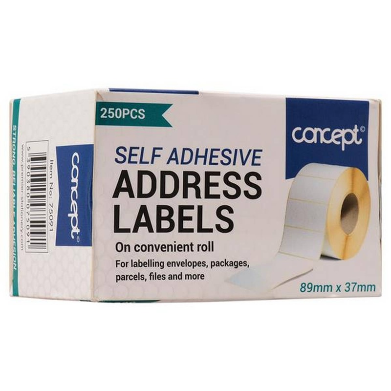 Self Adhesive Address Labels Pack of 250