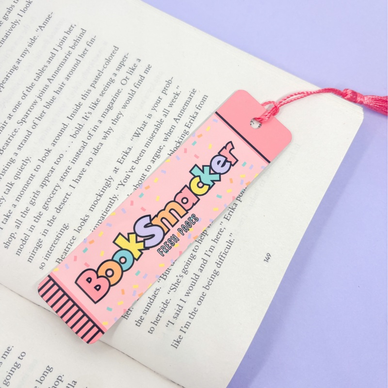 BookSmacker | Metal | Standard Bookmark (ONLINE ORDER ONLY)