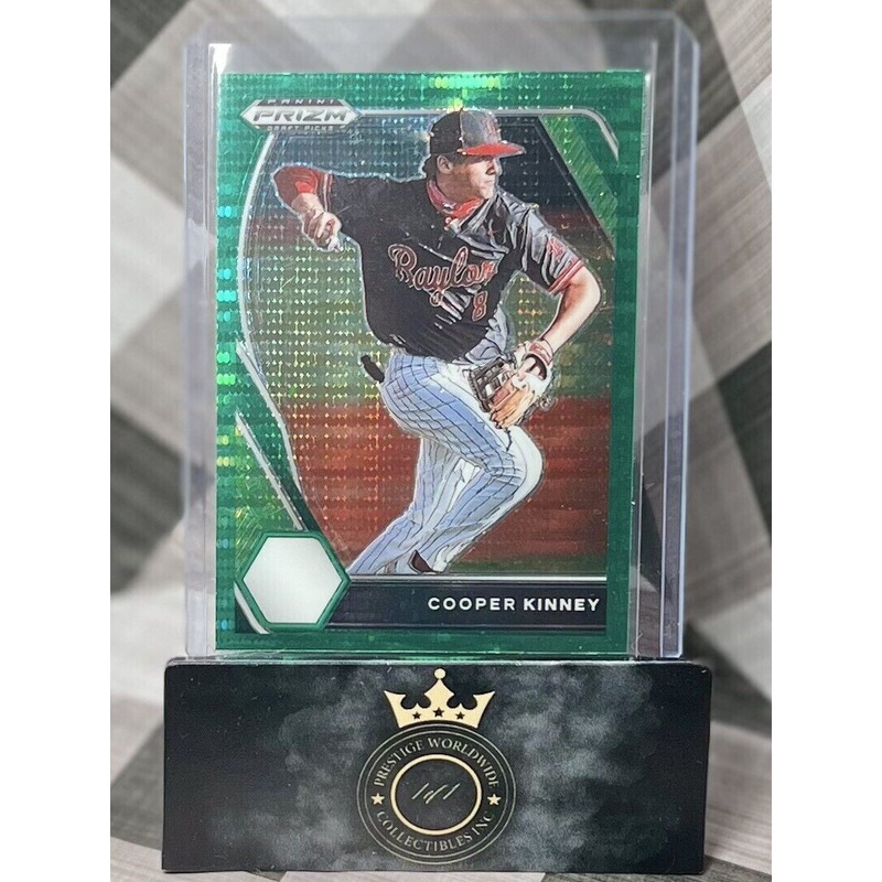 Cooper Kinney 2021 Prizm Draft Picks Green Pulsar Rookie #PDP34 USC & TB Rays RC (ONLINE ORDER ONLY)