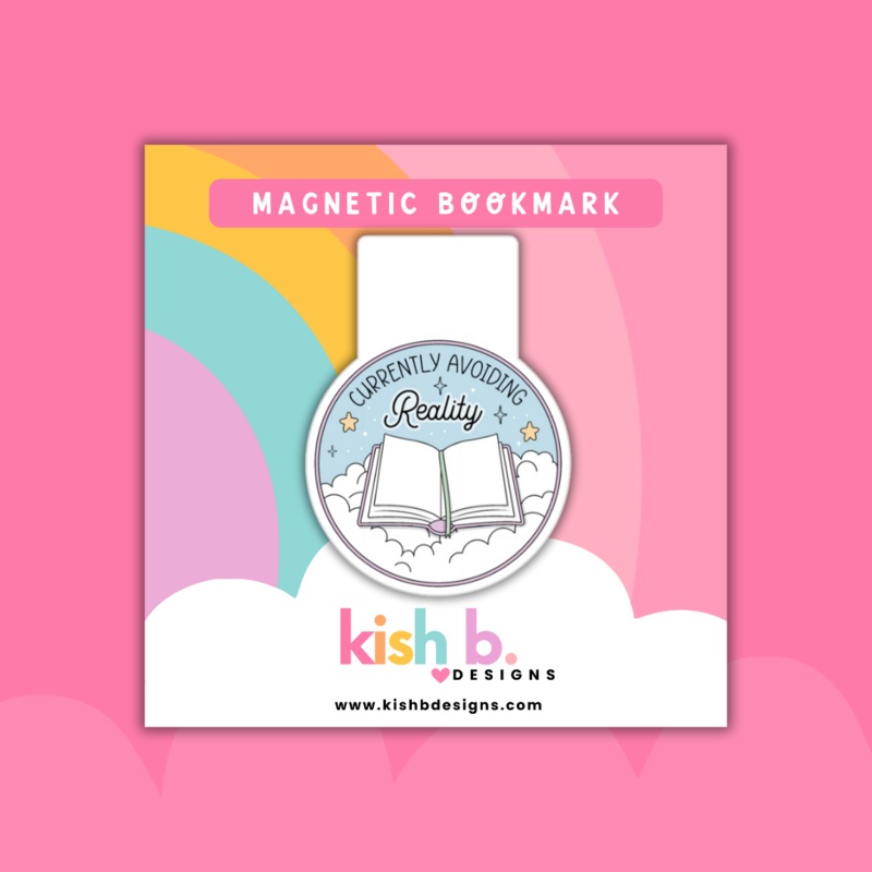 Currently Avoiding Reality | Magnetic Bookmark (ONLINE ORDER ONLY)