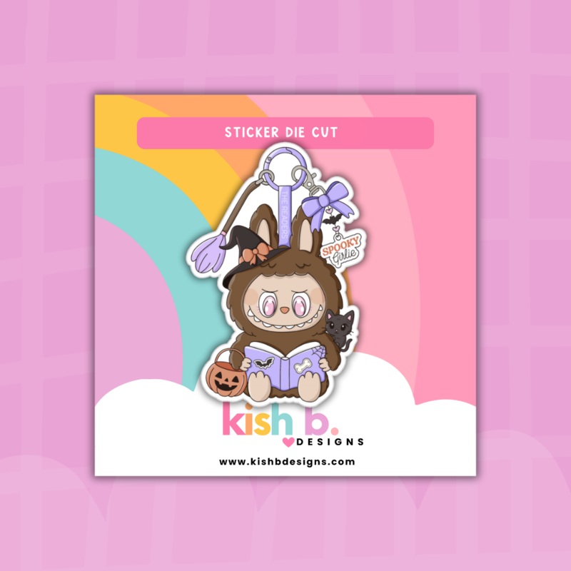 LaSpooky Girlie | Sticker Die Cut (ONLINE ORDER ONLY)