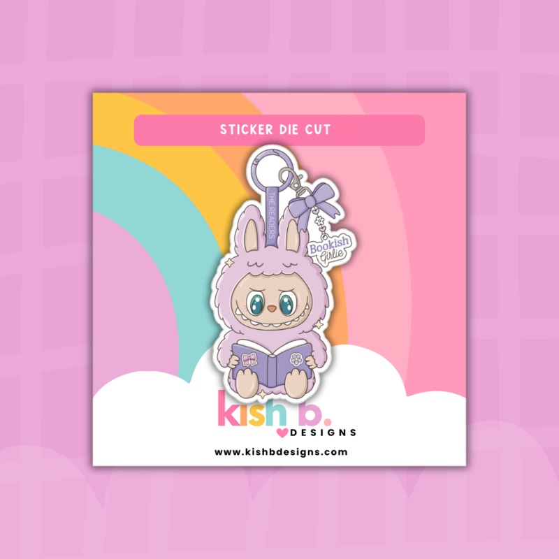 LaBookish Girlie | Sticker Die Cut (ONLINE ORDER ONLY)