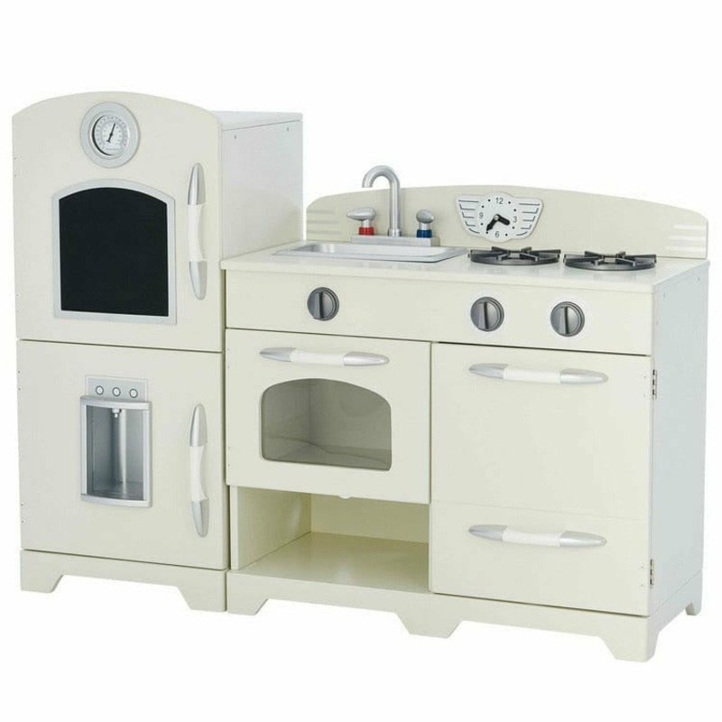 Little Chef Fairfield Retro Play Kitchen – White