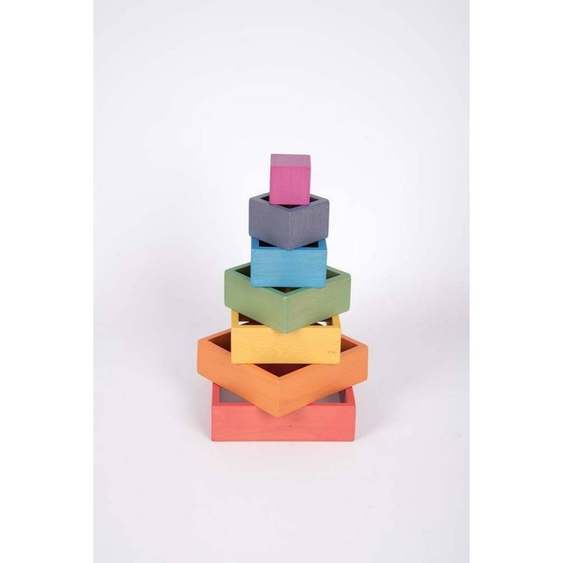 Rainbow Architect Squares Set of 7