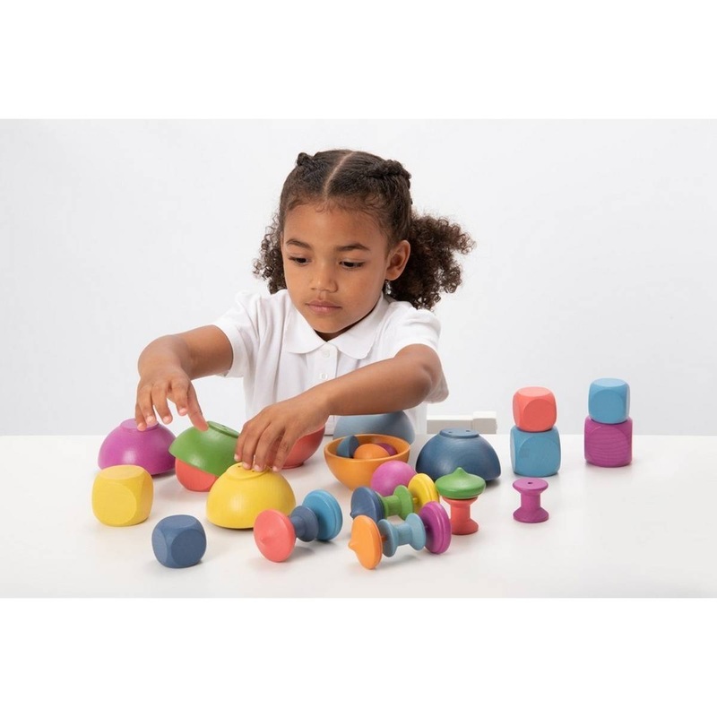Rainbow Wooden Super Set