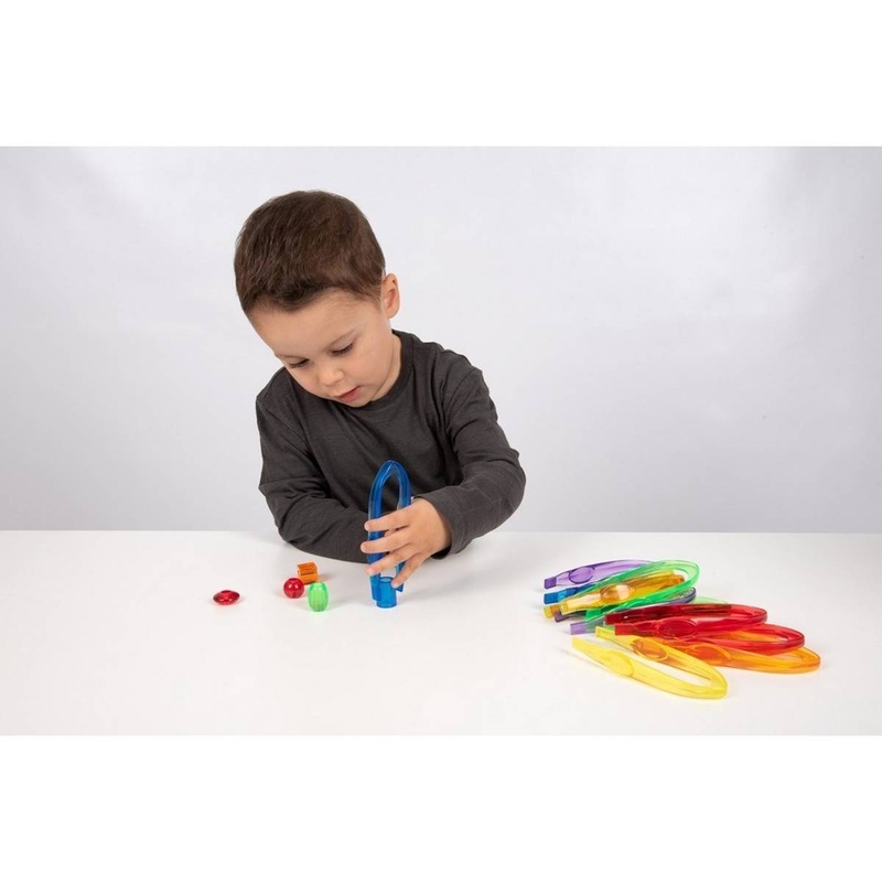 Translucent Colour Tweezers  Pack of 12