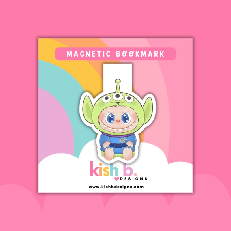 Alien-Monster| Magnetic Bookmark (ONLINE ORDER ONLY)
