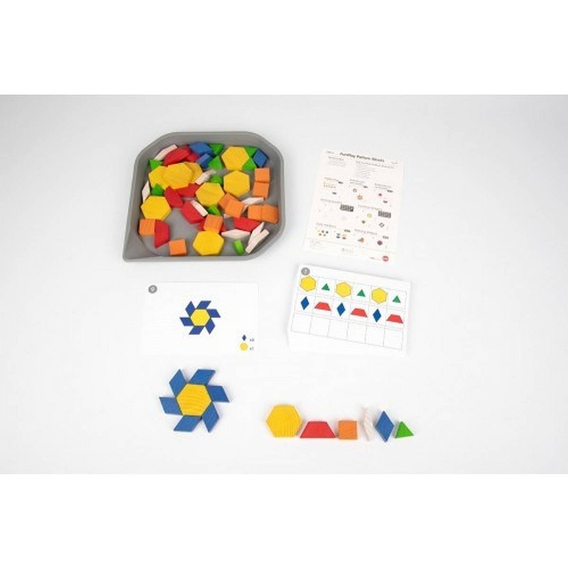 FunPlay Wooden Pattern Blocks