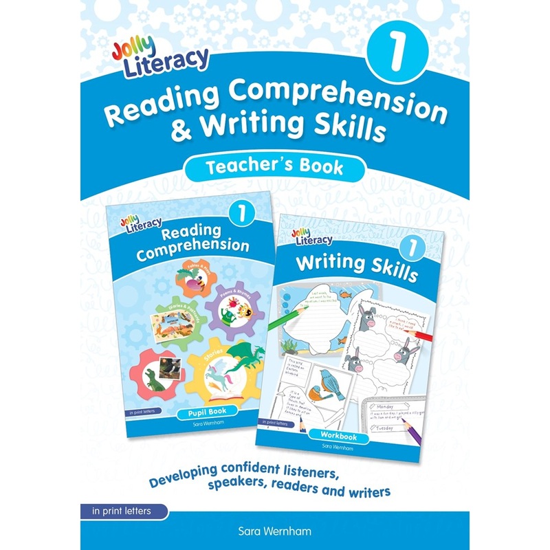 Jolly Literacy: Comprehension & Creative Writing, Teachers Book 1 (Print Letters)
