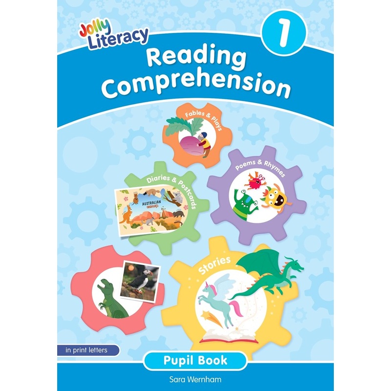 Jolly Literacy: Comprehension, Pupil Book 1 (In Print Letters)