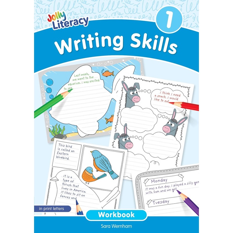 Jolly Literacy: Creative Writing, Workbook 1 (In Print Letters)