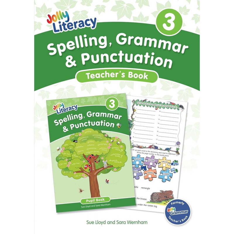 Jolly Literacy: Spelling, Grammar and Punctuation, Teachers Book 3 (Precursive letters)
