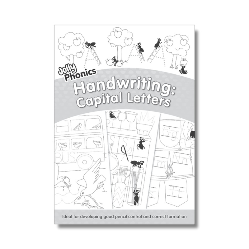 Jolly Phonics Capital Letter Handwriting Practice Book