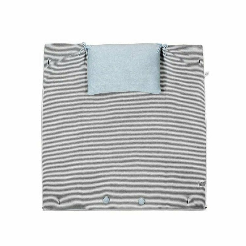 Light Blue Cocoon Blanket