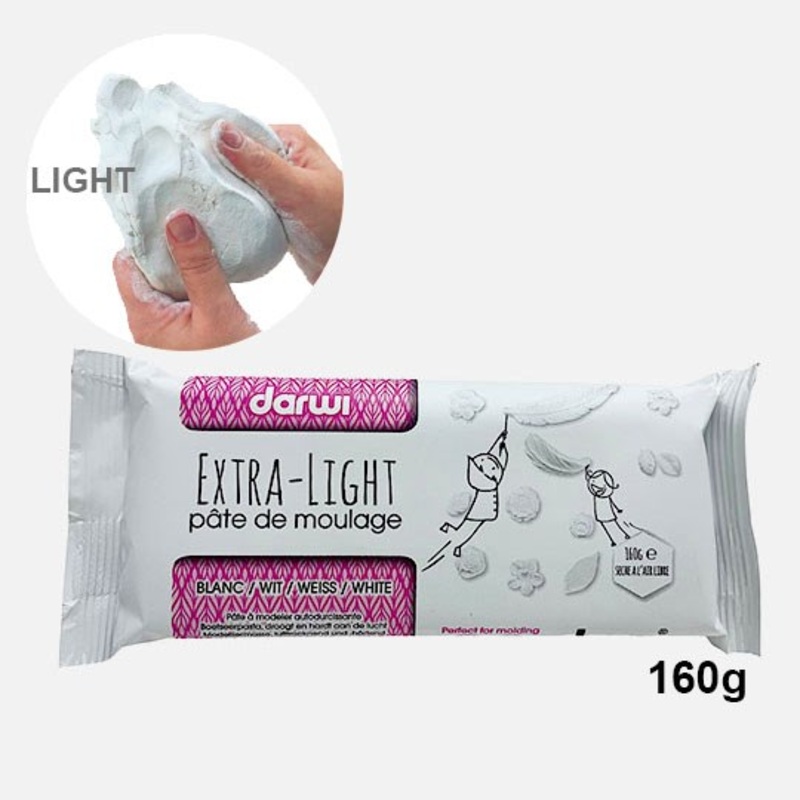 Darwi Extra Light Air Dry Clay 160g