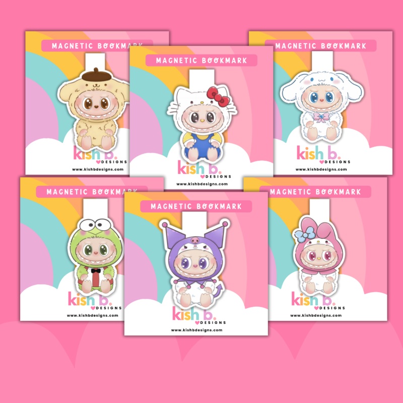 Hello Monsters | Magnetic Bookmarks (ONLINE ORDER ONLY)