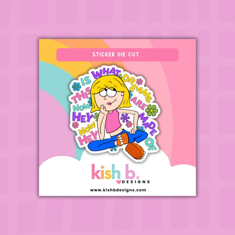 Hey Now Lizzie | Sticker Die Cut (ONLINE ORDER ONLY)