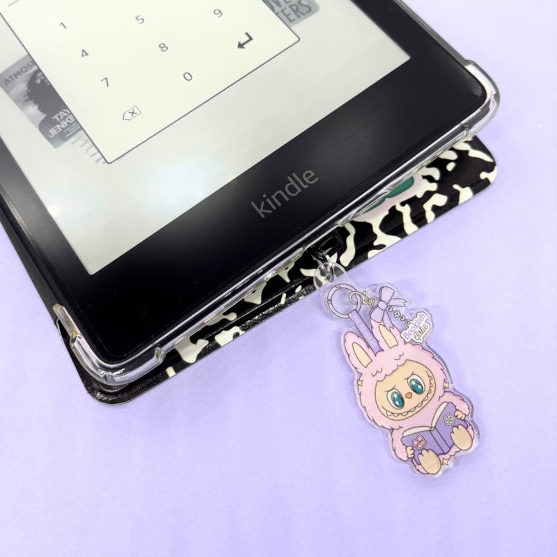 LaBookish Girlie| Bookish| Acrylic Charm| USB-C Charm (ONLINE ORDER ONLY)