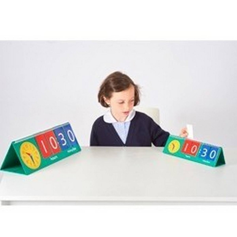 Tell the Time Flip Charts  Student Pack of 10
