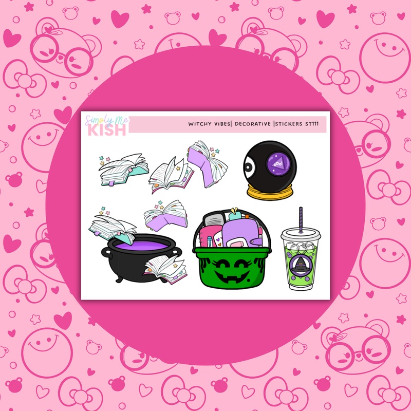 Witchy Vibes| Decorative Stickers (ONLINE ORDER ONLY)