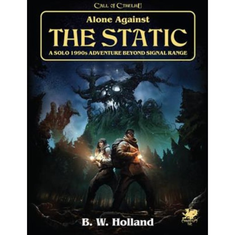 Call of Cthulhu RPG: Alone Against the Static Solo Adventure