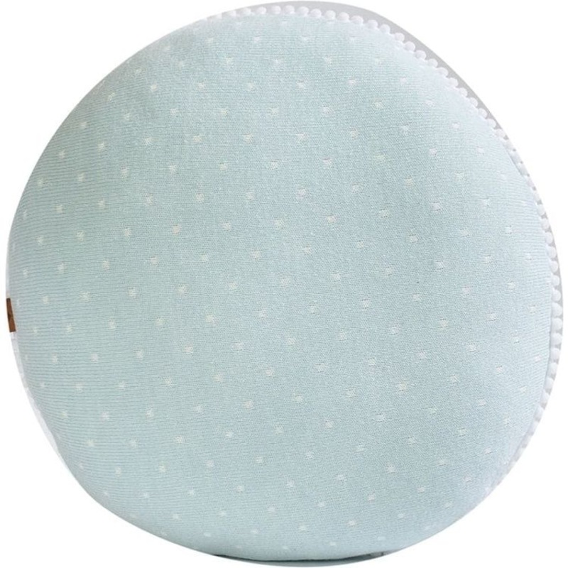 Circle Pillow – Blue